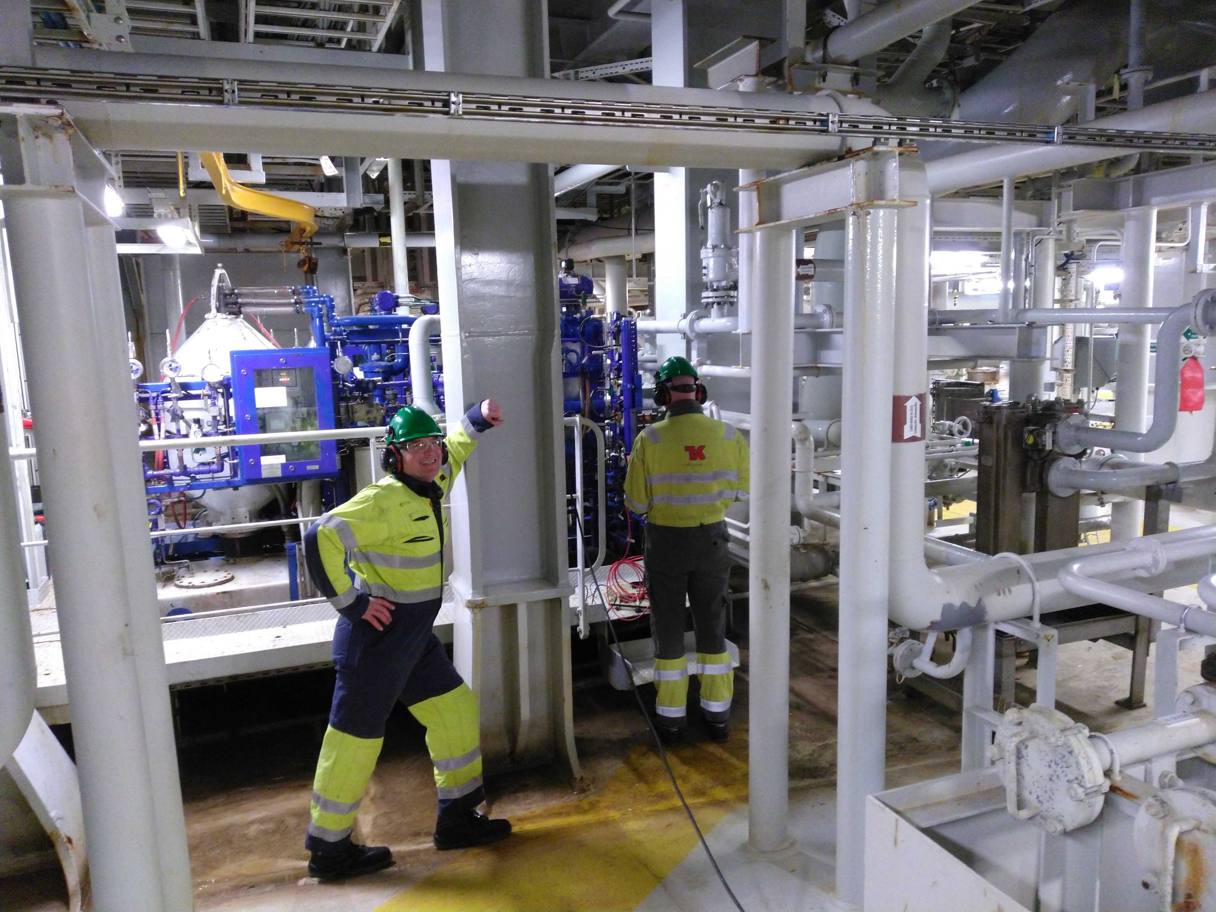 Jørgen and Peter in action