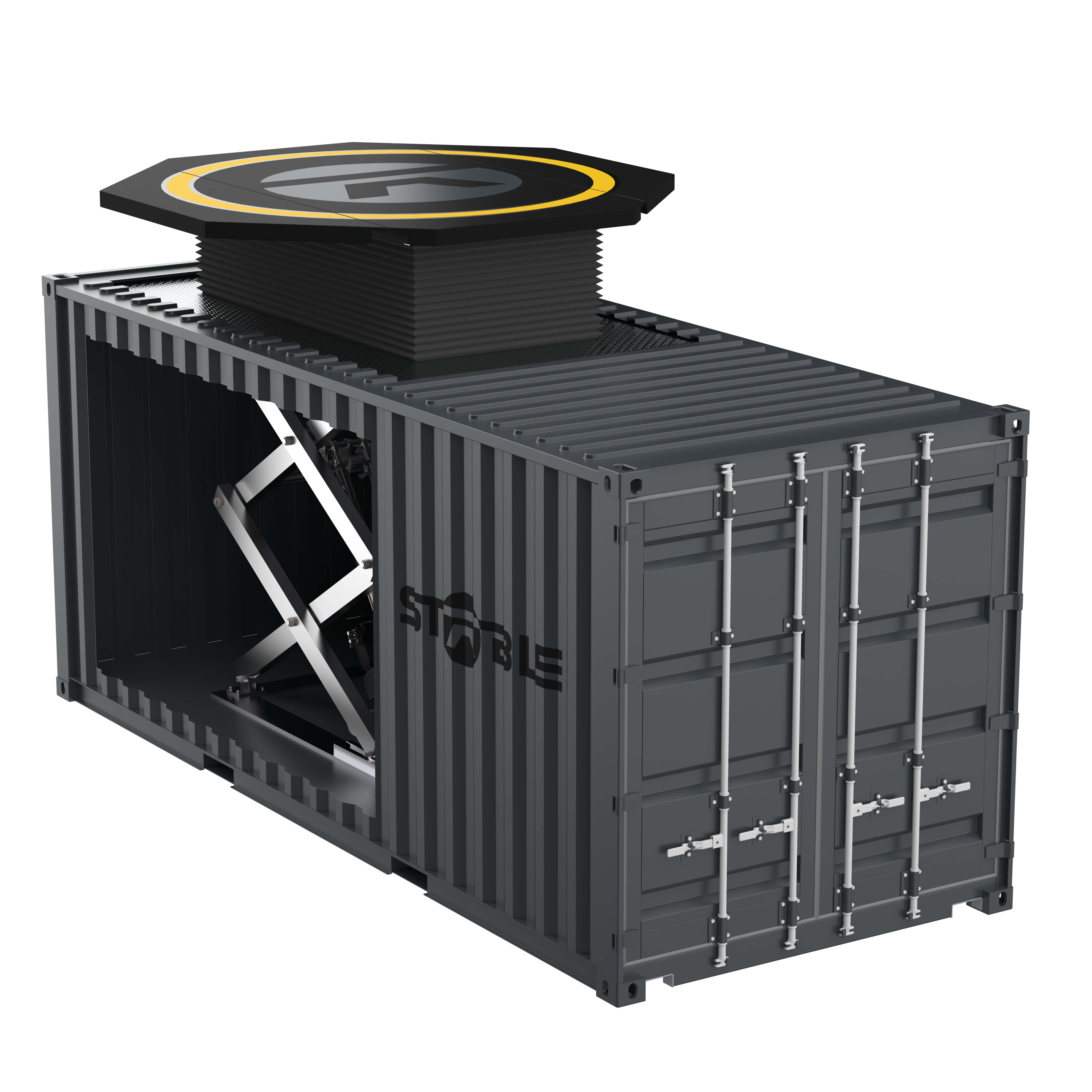 STABLEOnboard - 20 ft. Drone Hangar