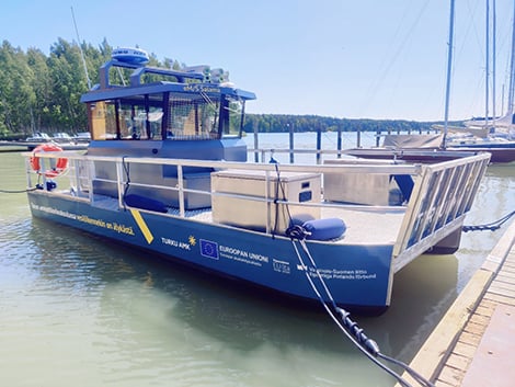Test vessel Salama - Turku University of Applied Sciences - Turku AMK