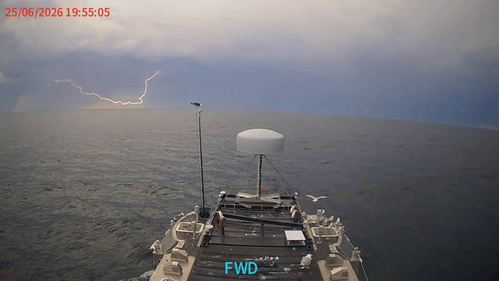 USV Pioneer 5 day mission